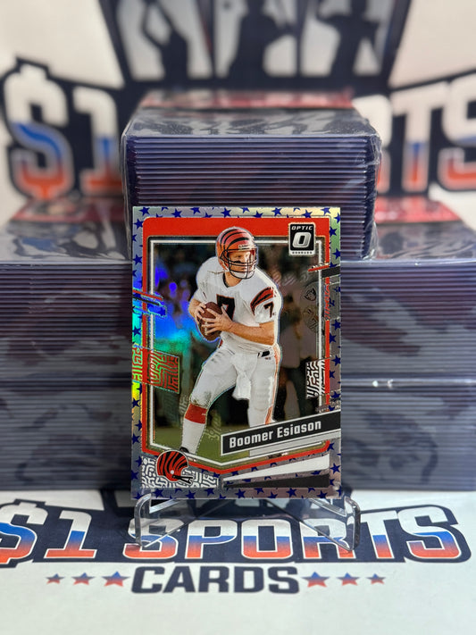 2023 Donruss Optic (Blue Stars Prizm SP) Boomer Esiason #38