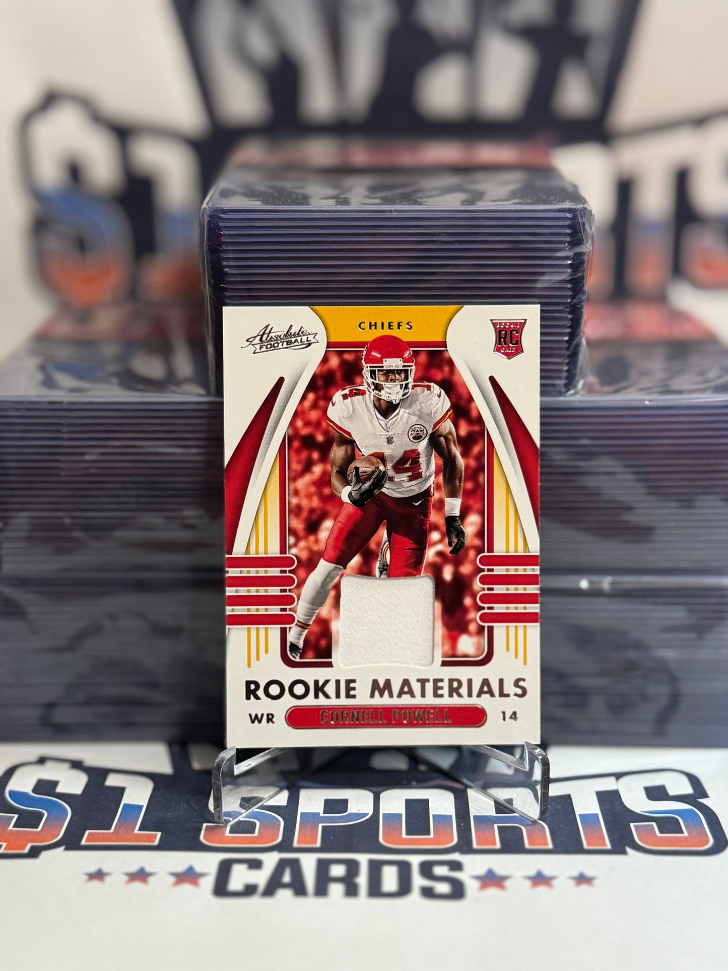 2021 Panini Absolute (Rookie Materials Relic) Cornell Powell #ARM-CPO