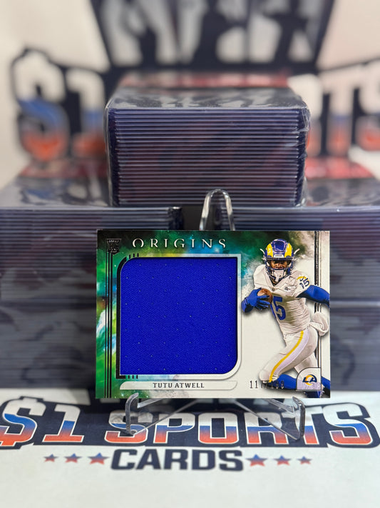 2021 Panini Origins (Rookie Jumbo Relic 111/199) Tutu Atwell #RJJ-TA