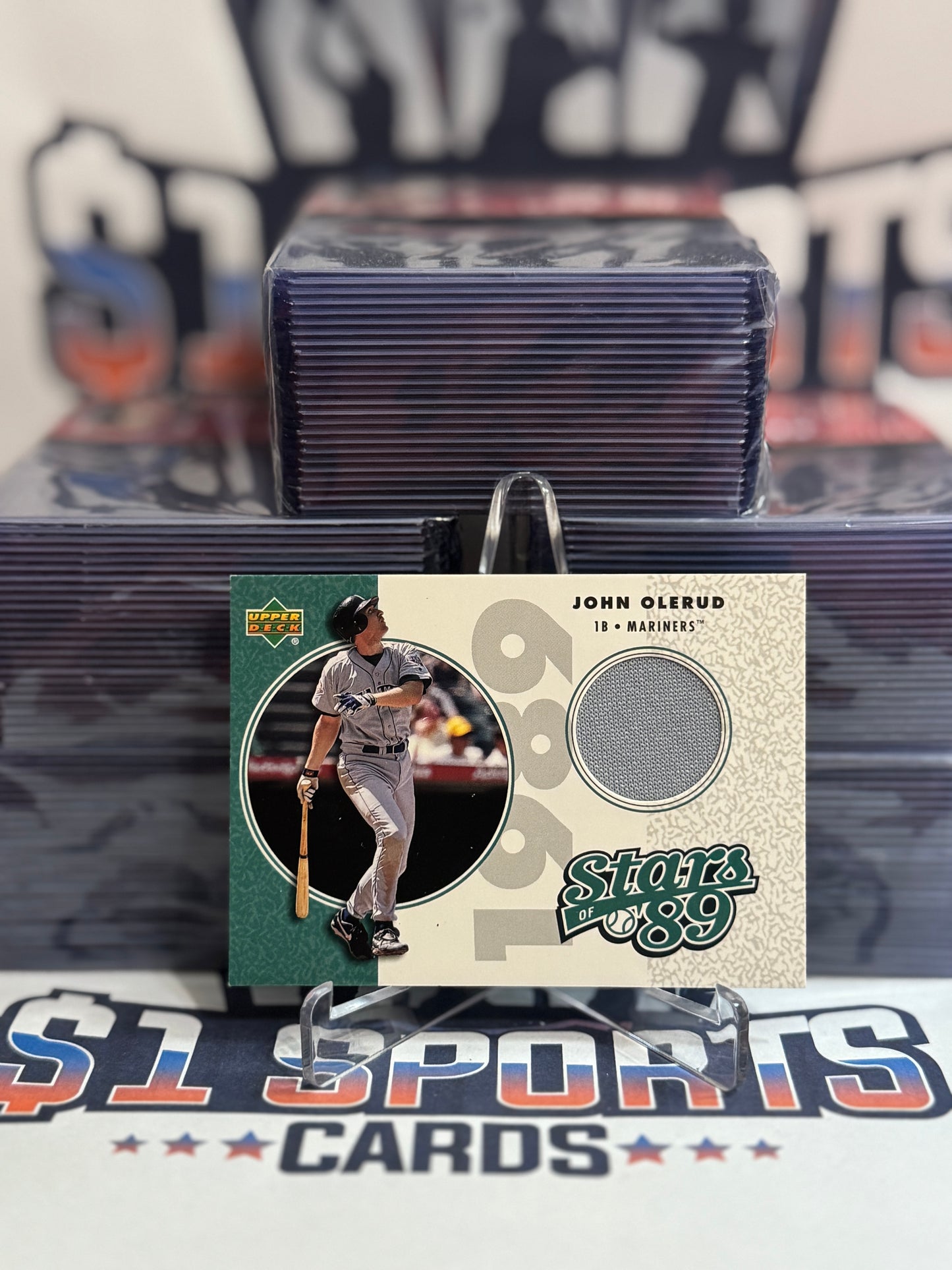 2002 Upper Deck (Game-Worn Stars of 1989) John Olerud #SL-JO