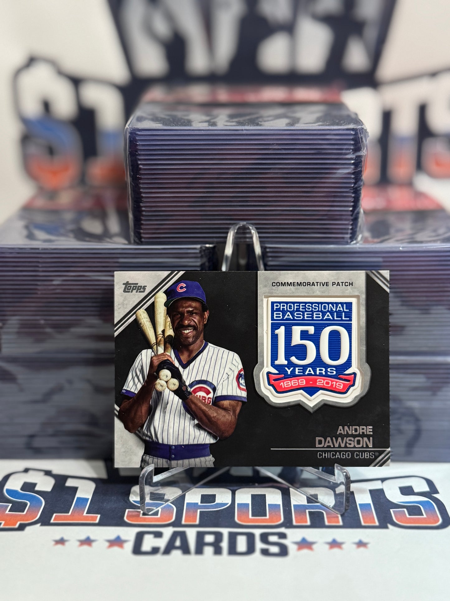 2019 Topps (150 Years Commemorative Patch) Andre Dawson #AMP-AD
