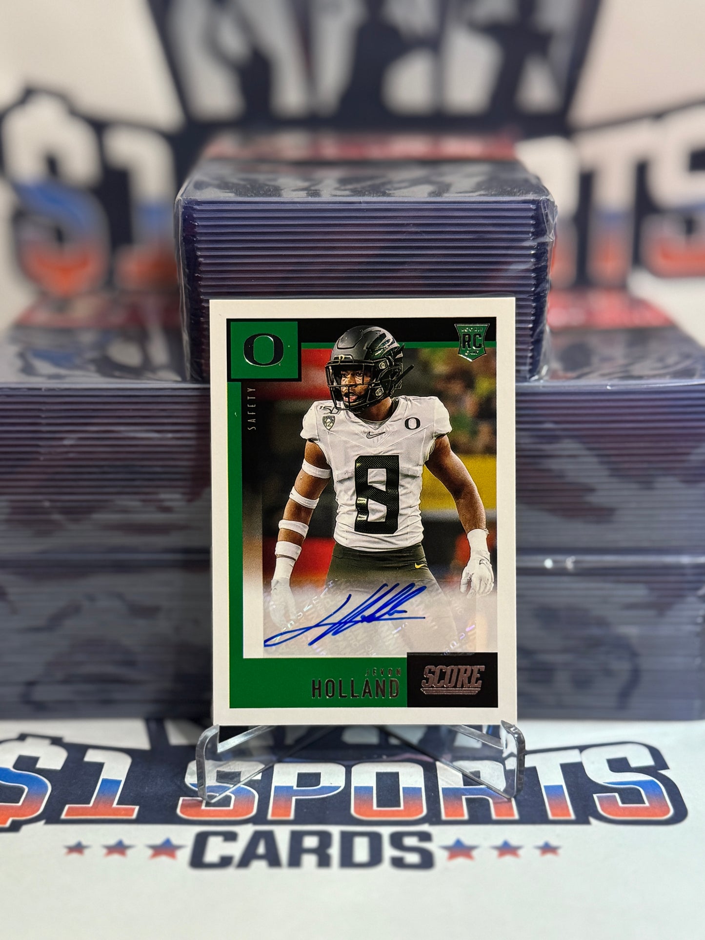 2021 Panini Chronicles (Score, Auto) Jevon Holland Rookie #SA-JVH