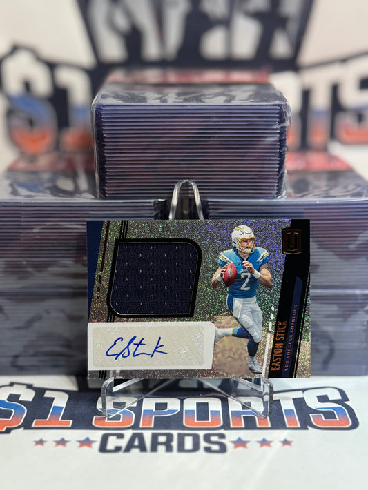 2019 Panini Unparalleled (Rookie Patch Auto RPA) Easton Stick Rookie #334