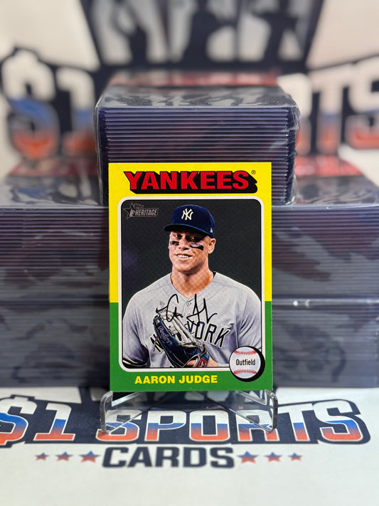 2024 Topps Heritage Aaron Judge #112