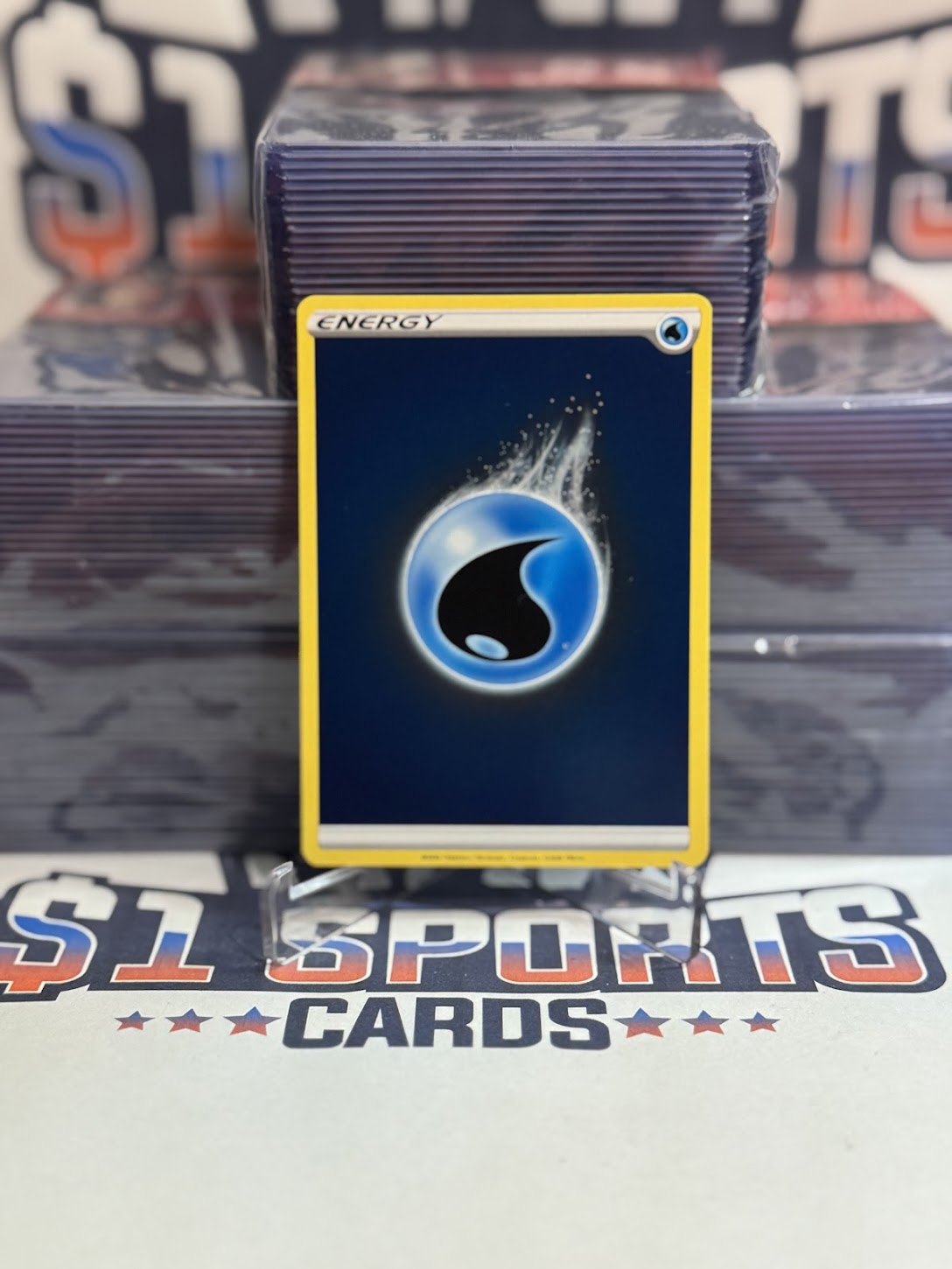 Pokemon TCG: Sword & Shield - Water Energy (Holo) #NNO