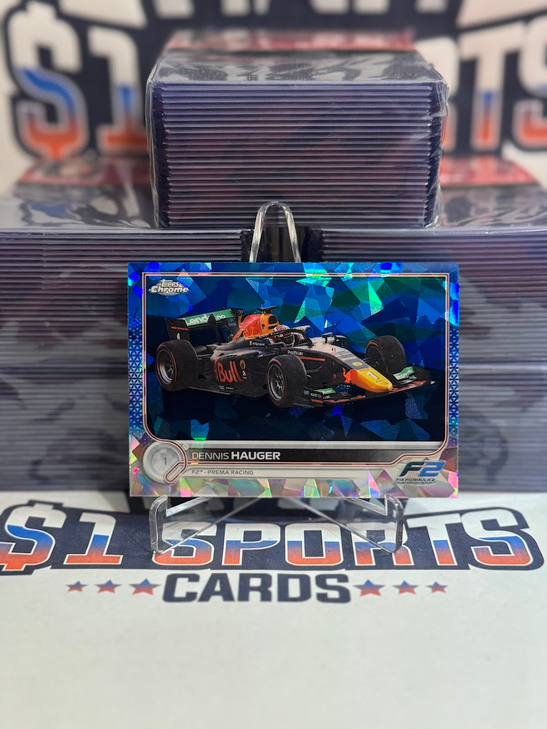 2022 Topps Chrome Sapphire Formula One Dennis Hauger #129