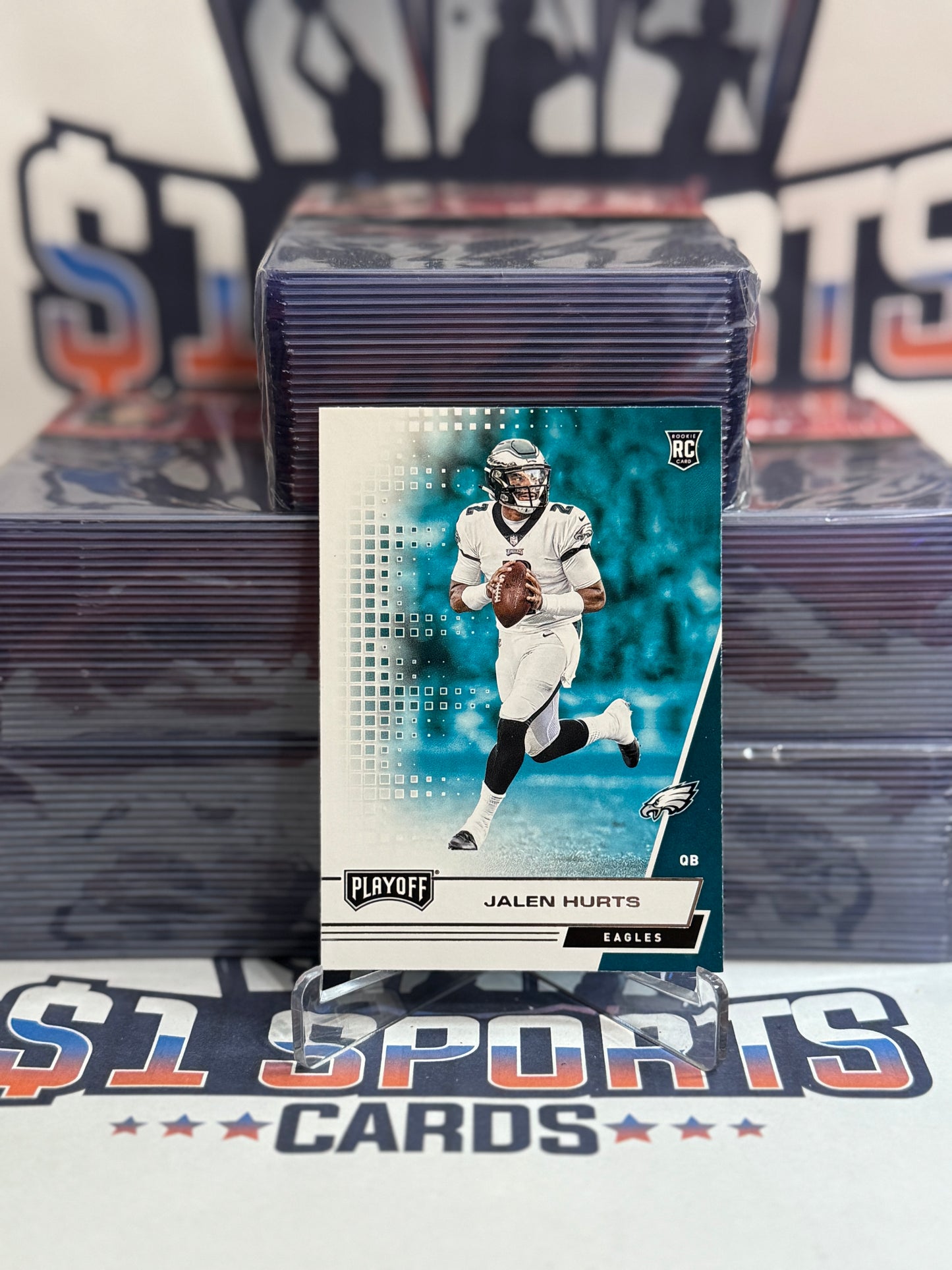 2020 Panini Playoff Jalen Hurts Rookie #214