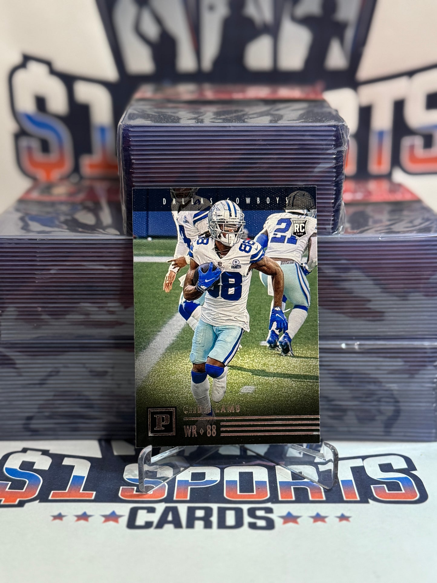 2020 Panini Chronicles (Panini) CeeDee Lamb Rookie #PA-14