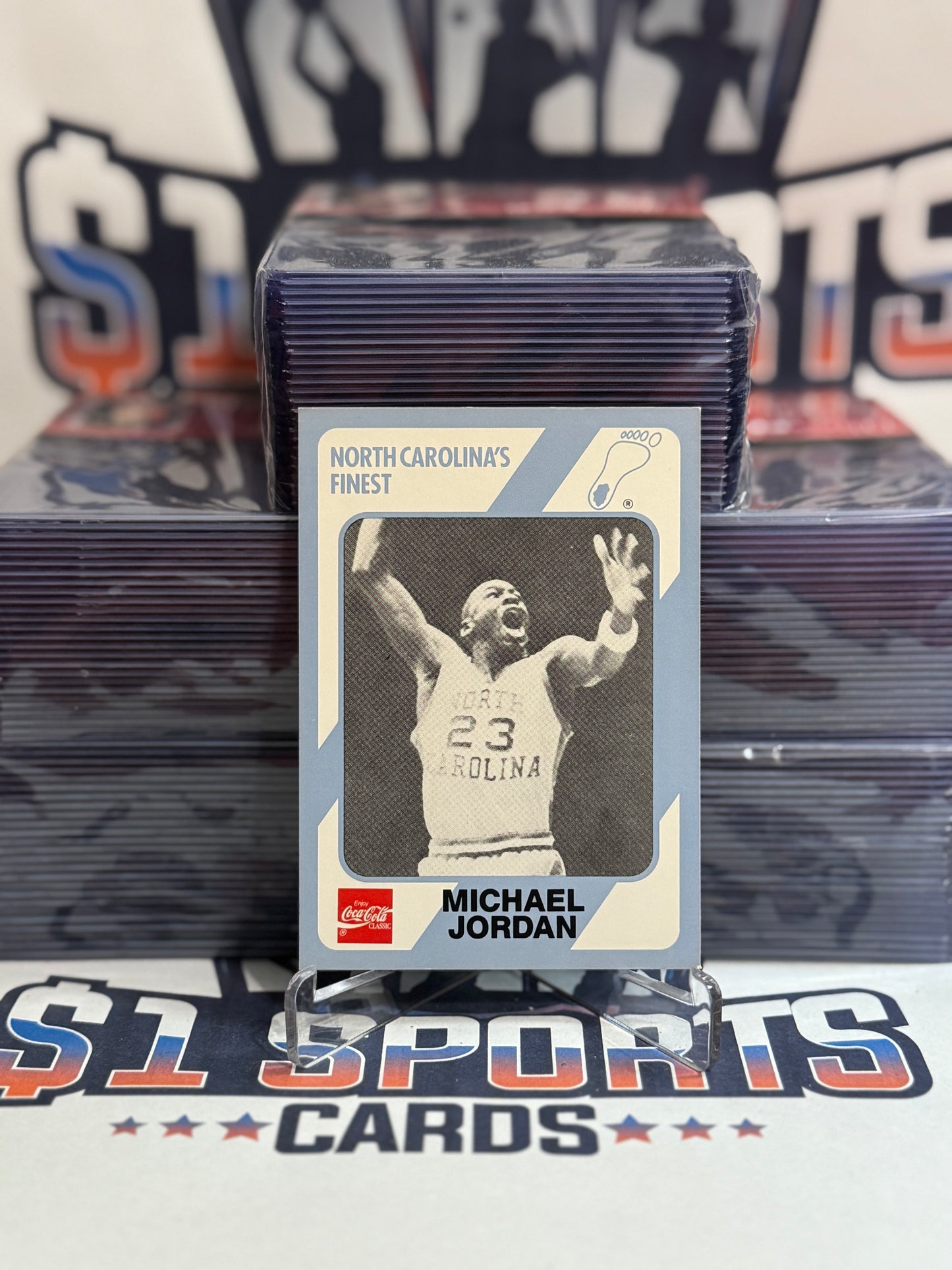 1989 Collegiate Collection (Coca-Cola) Michael Jordan #65