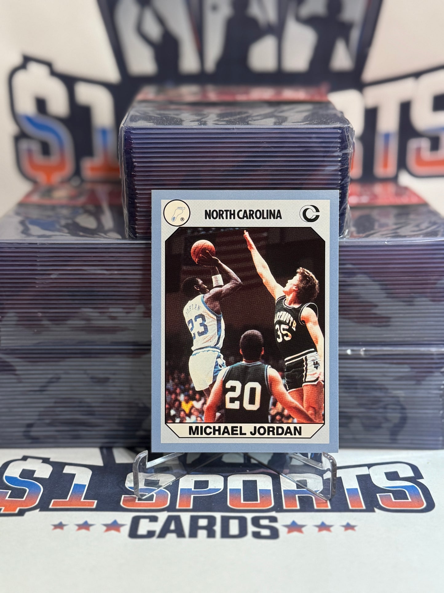 1990 Collegiate Collection (Coca-Cola) Michael Jordan #61