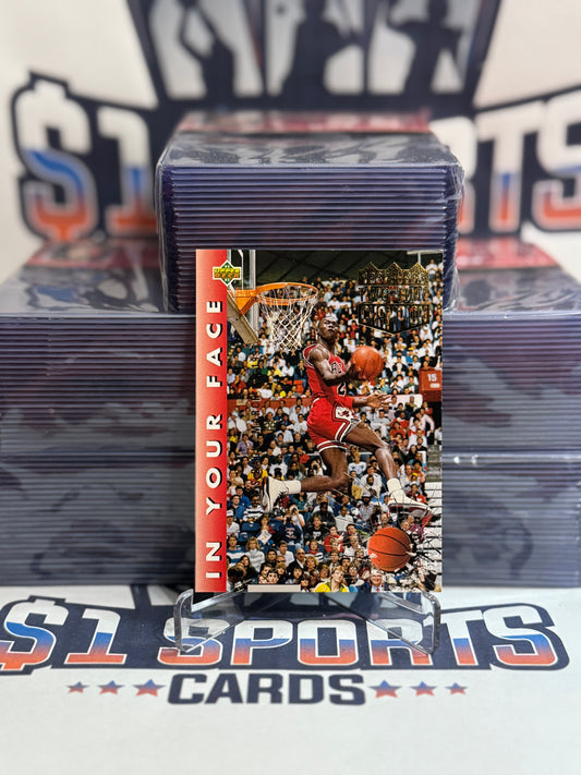 1992 Upper Deck (He's Back, In Your Face) Michael Jordan #453