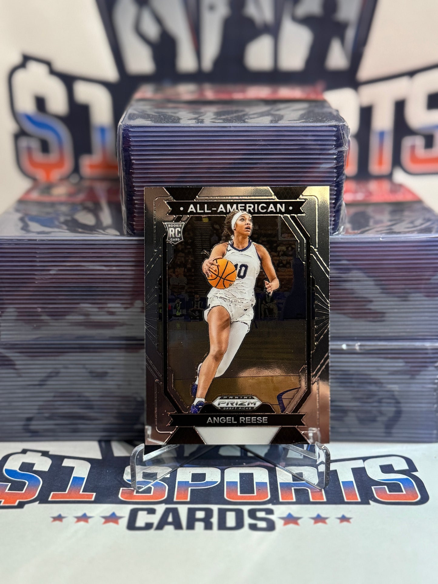 2024 Panini Prizm Draft Picks (All-American) Angel Reese Rookie #6
