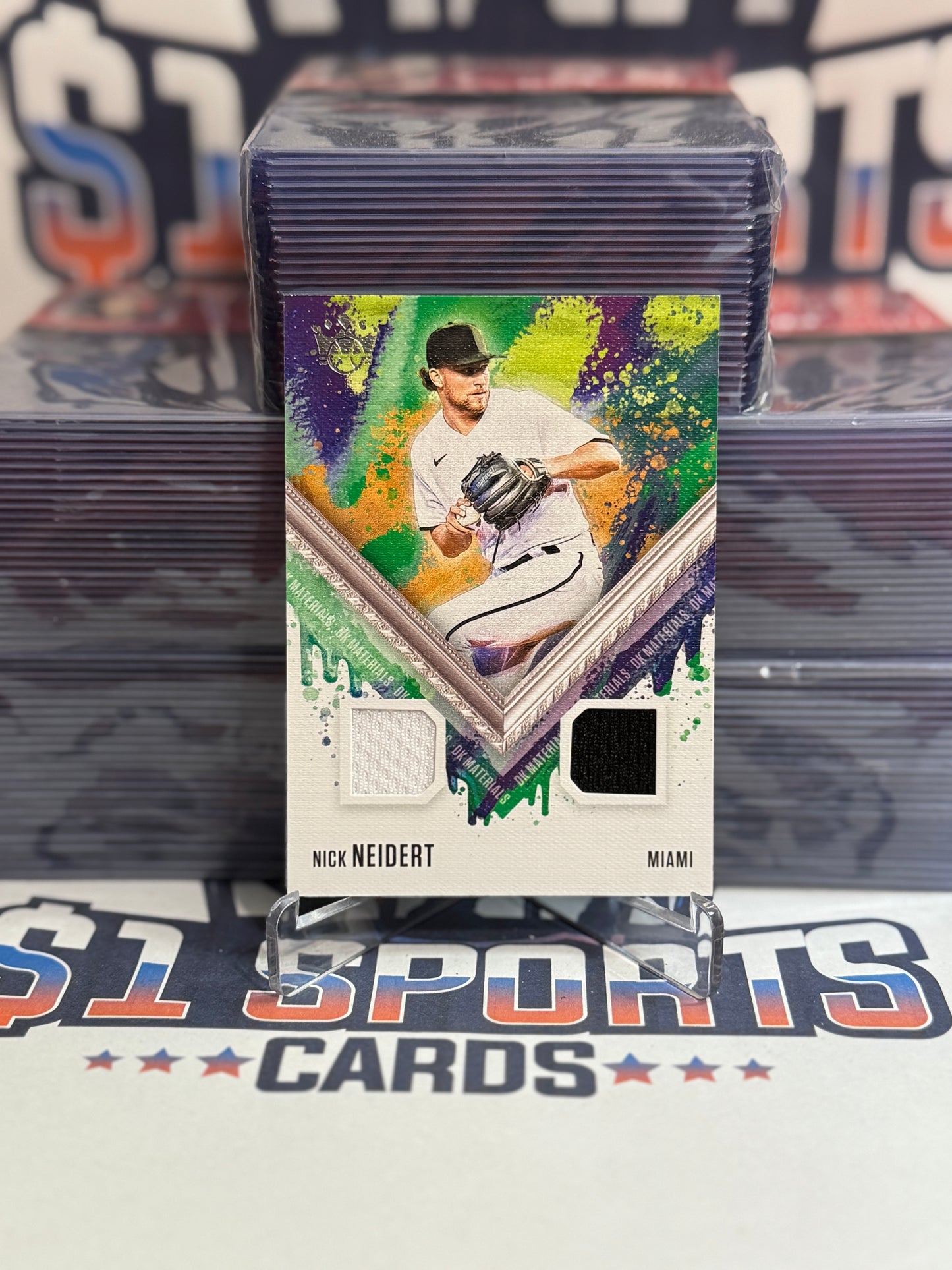 2021 Panini Diamond Kings (Dual Patch) Nick Neidert #DKM-NN