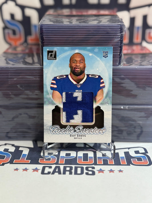 2024 Donruss (Rookie Sweaters Relic) Ray Davis #RHS-RDA