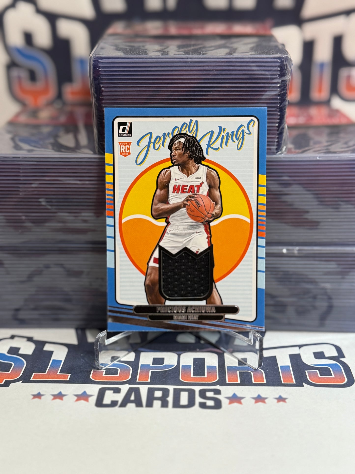 2020 Donruss (Jersey Kings Relic) Precious Achiuwa Rookie #RJ-PAC