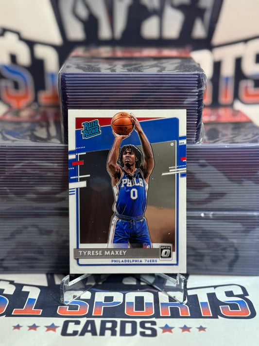 2020 Donruss Optic (Rated Rookie) Tyrese Maxey Rookie #171