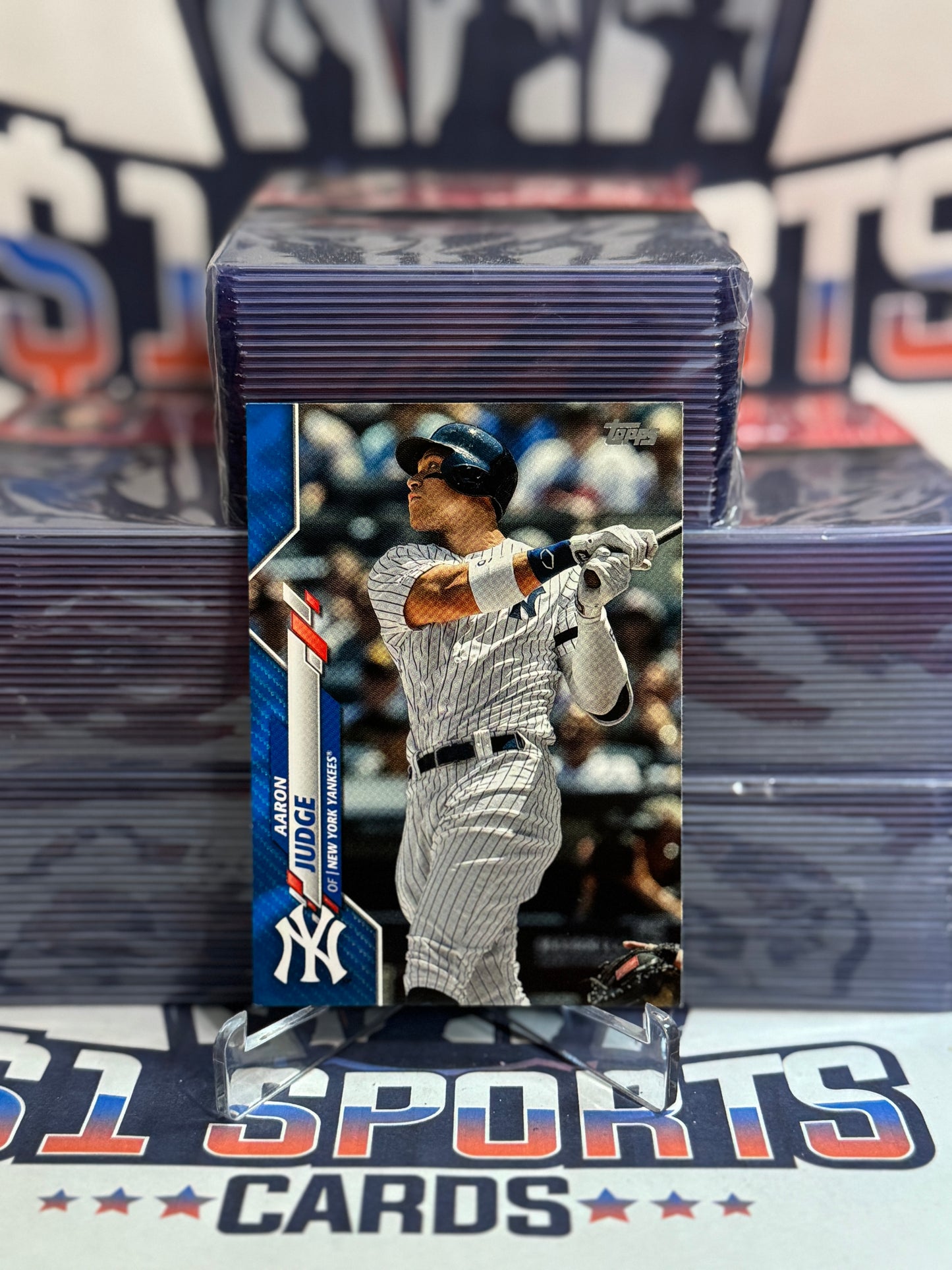 2020 Topps (Factory Set Blue) Aaron Judge #7