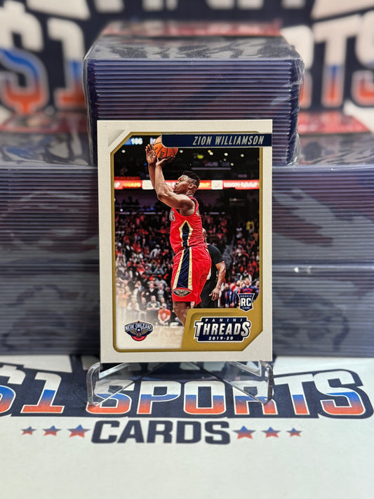 2019 Panini Chronicles (Threads) Zion Williamson Rookie #78