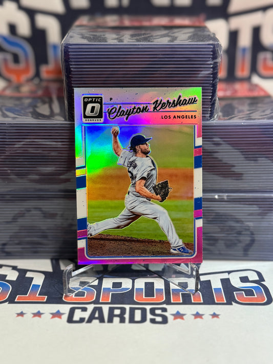2017 Donruss Optic (Pink Prizm) Clayton Kershaw #108
