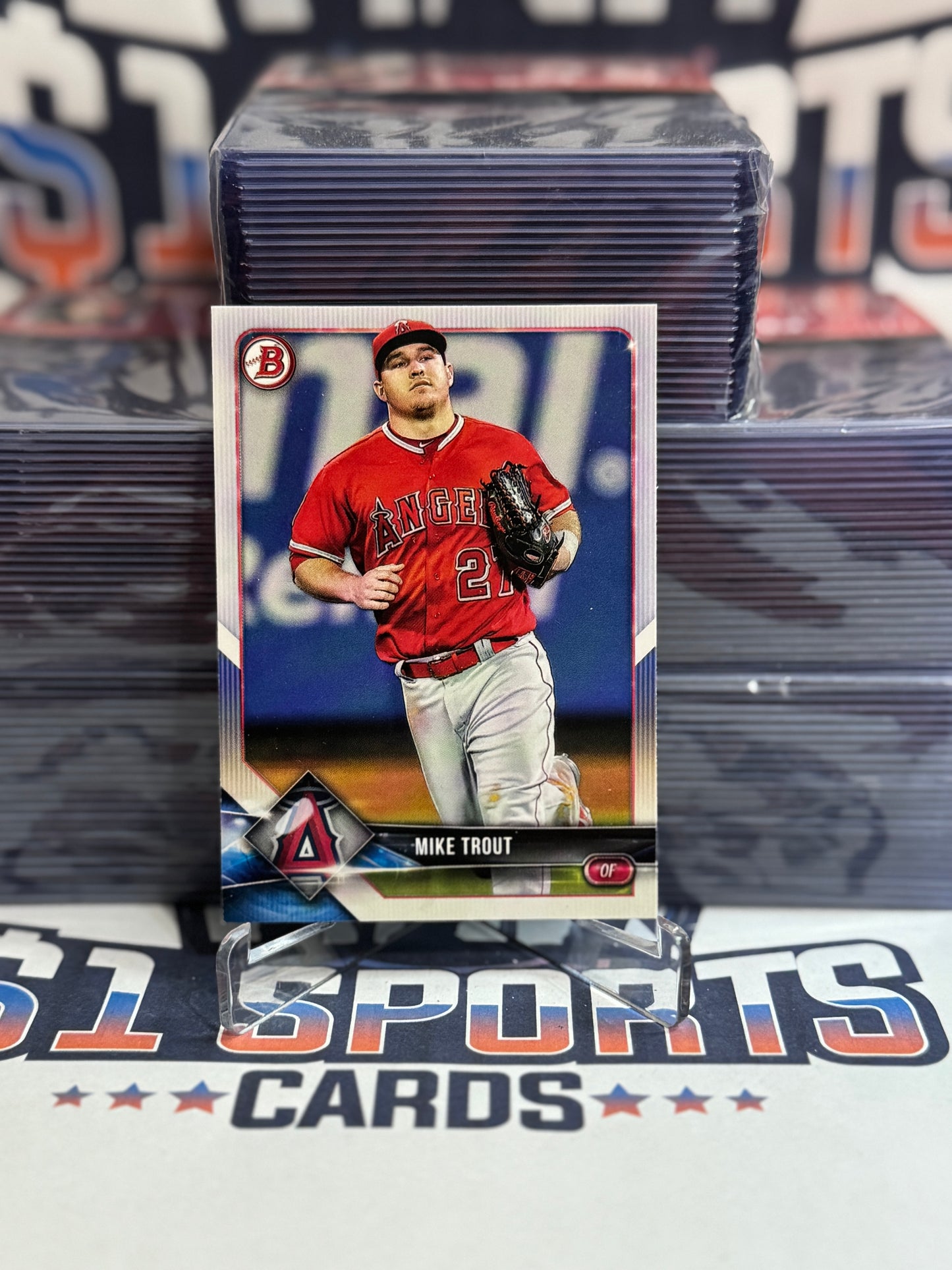 2018 Bowman Mike Trout #1