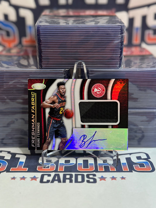 2018 Panini Certified (Freshman Fabric Rookie Patch Auto Relic) Bruno Fernando #FF-BF