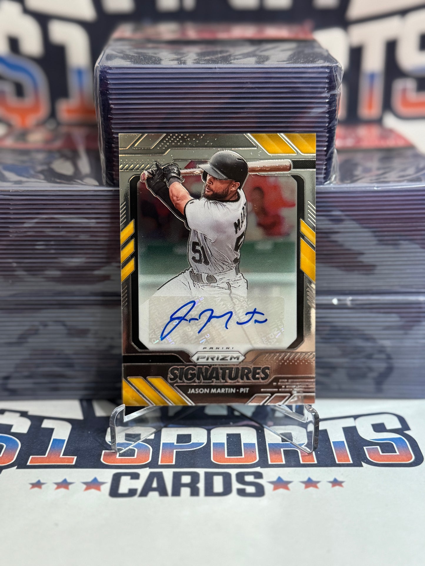 2020 Panini Prizm (Signatures Auto) Jason Martin #S-JM