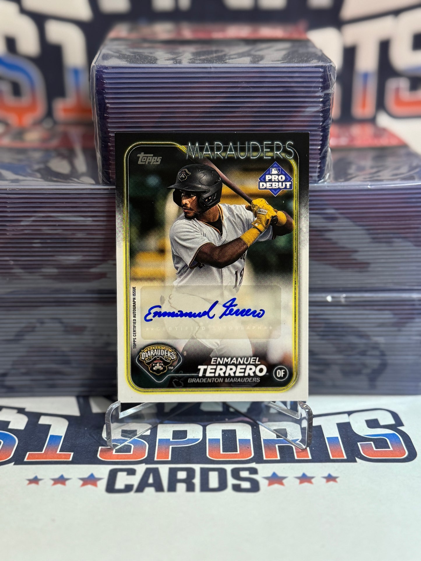 2024 Topps Pro Debut (Auto) Enmanuel Terrero #PD-12