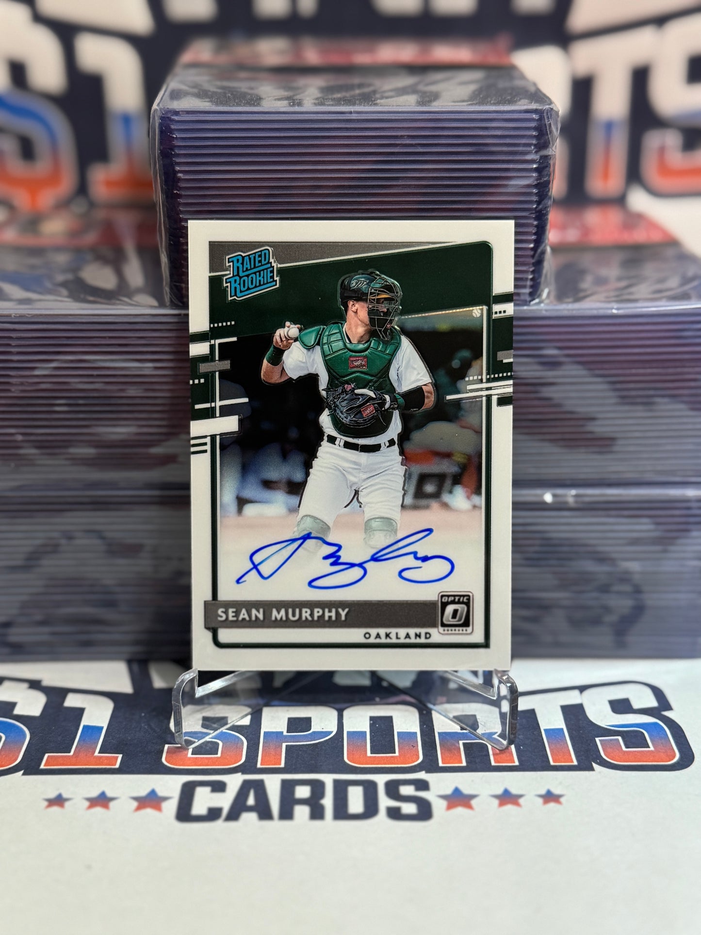 2020 Donruss Optic (Rated Rookie Auto) Sean Murphy #RRS-SM