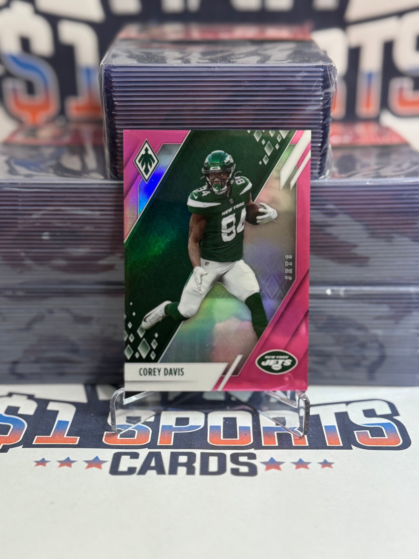 2021 Panini Phoenix (Pink Prizm 9/199) Corey Davis #90