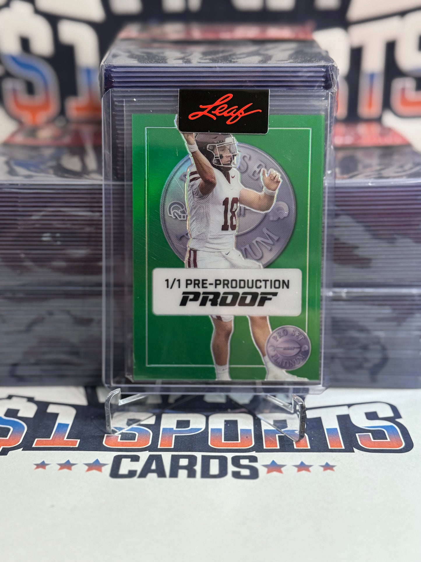 2024 Leaf Pro Set Platinum - 1/1 Pre-Production Proof