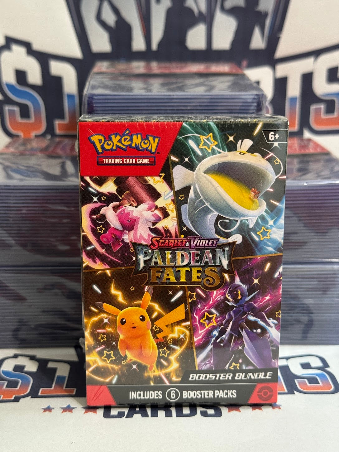 Pokemon TCG: Sealed Paldean Fates Booster Bundle Box – $1 Sports Cards