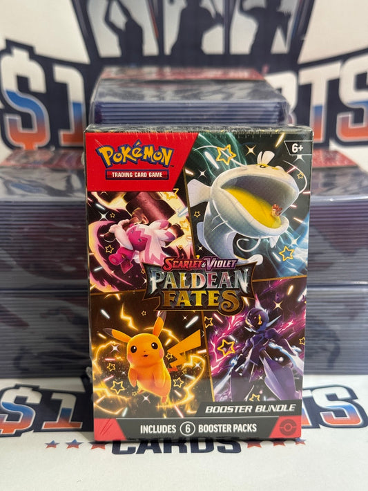 Pokemon TCG: Sealed Paldean Fates Booster Bundle Box