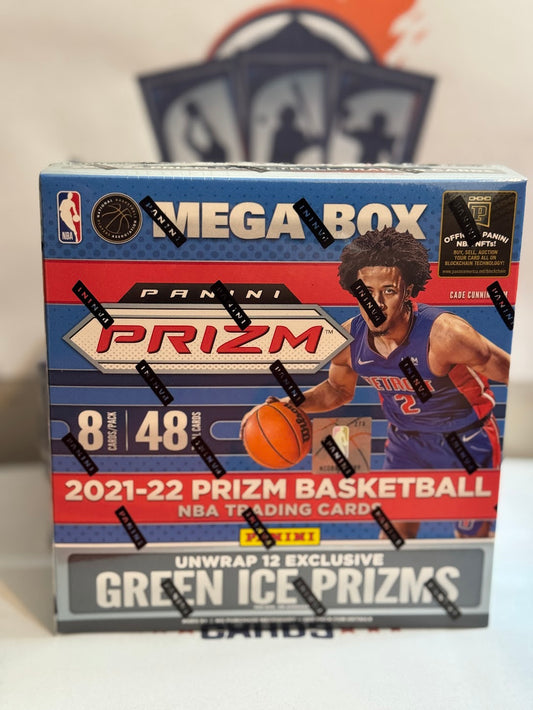 2021-22 Panini Prizm NBA Basketball Walmart Mega Box