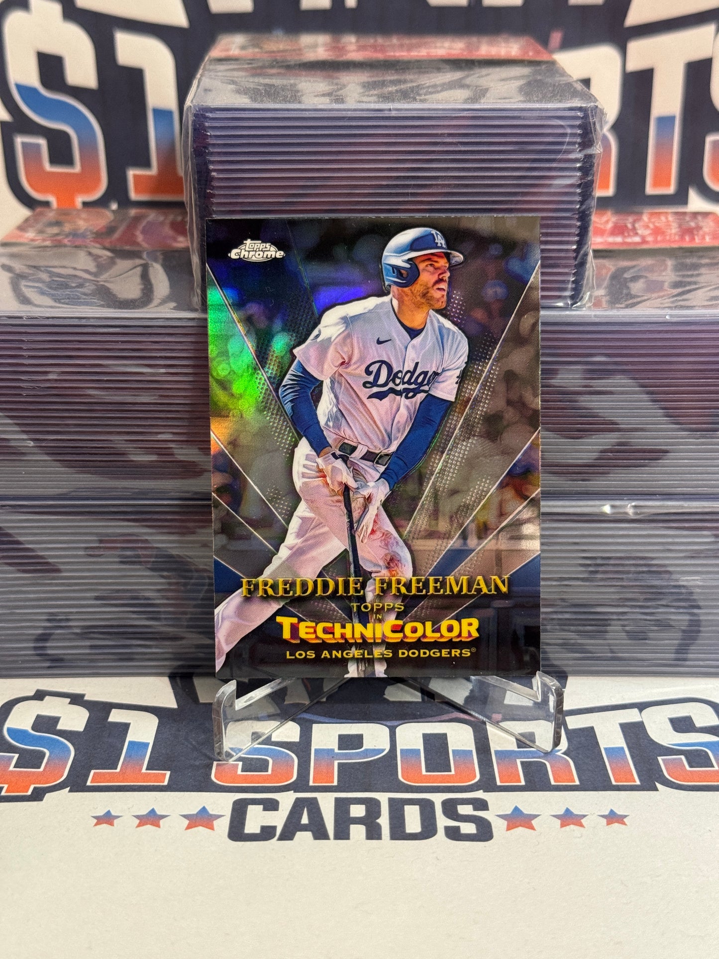 2023 Topps Chrome (Technicolor) Freddie Freeman #TT-16