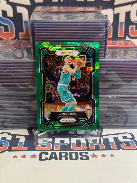 2023 Panini Prizm (Green Ice Prizm) LaMelo Ball #41