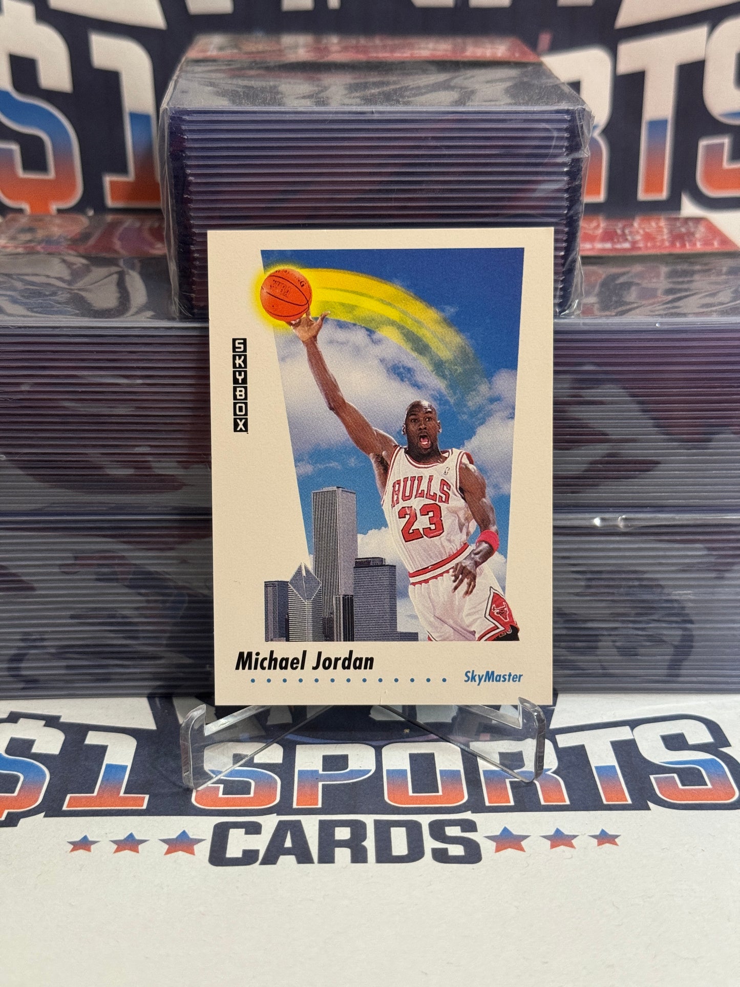 1992 Skybox (SkyMaster) Michael Jordan #583