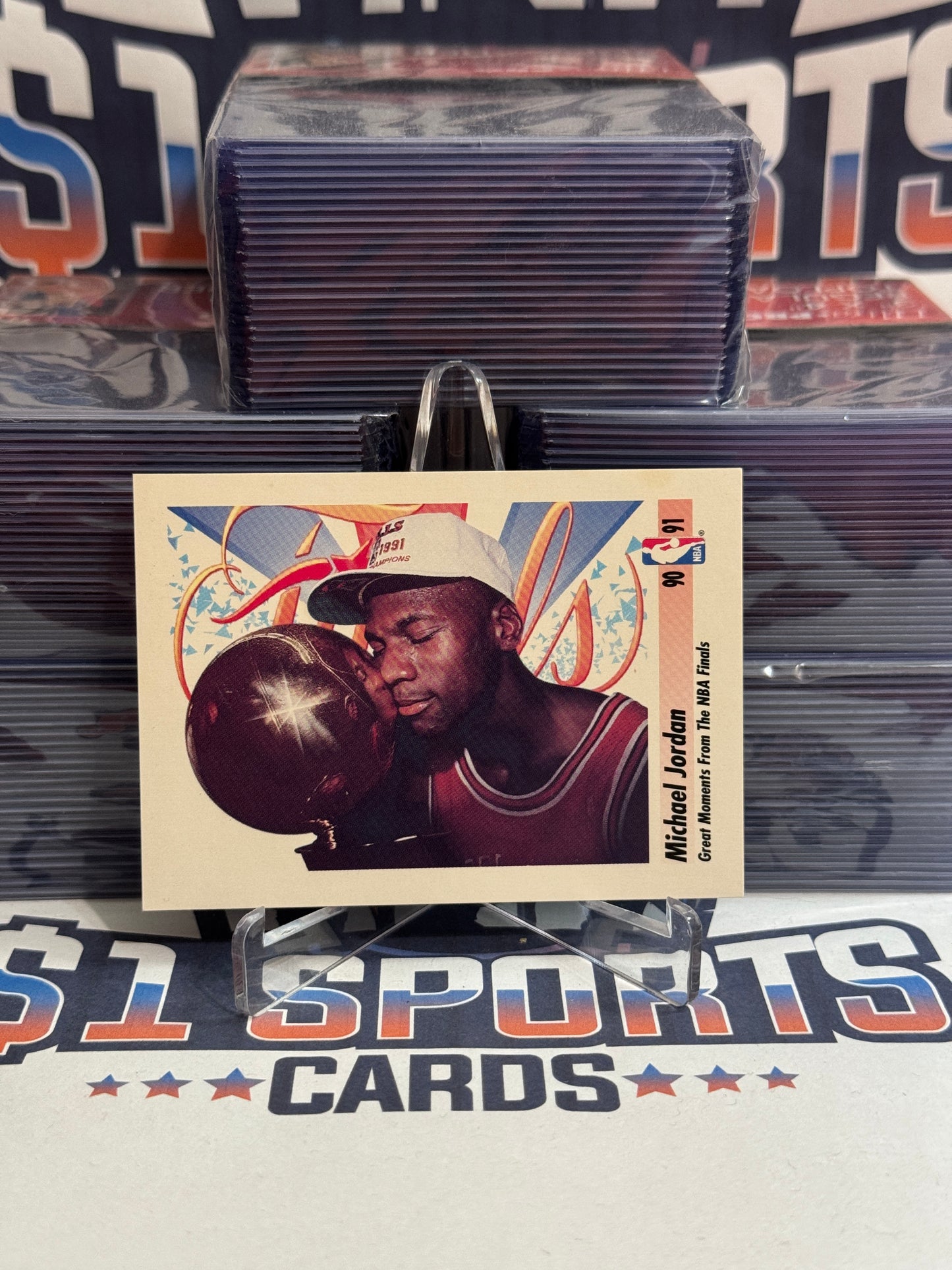 1991 Skybox (NBA Champion) Michael Jordan #334