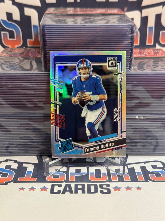 2024 Donruss Optic (Holo Prizm) Tommy DeVito Rookie #280