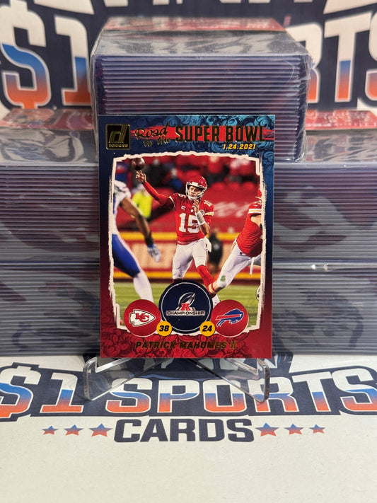 2021 Donruss (Road to the Super Bowl) Patrick Mahomes II #CC2
