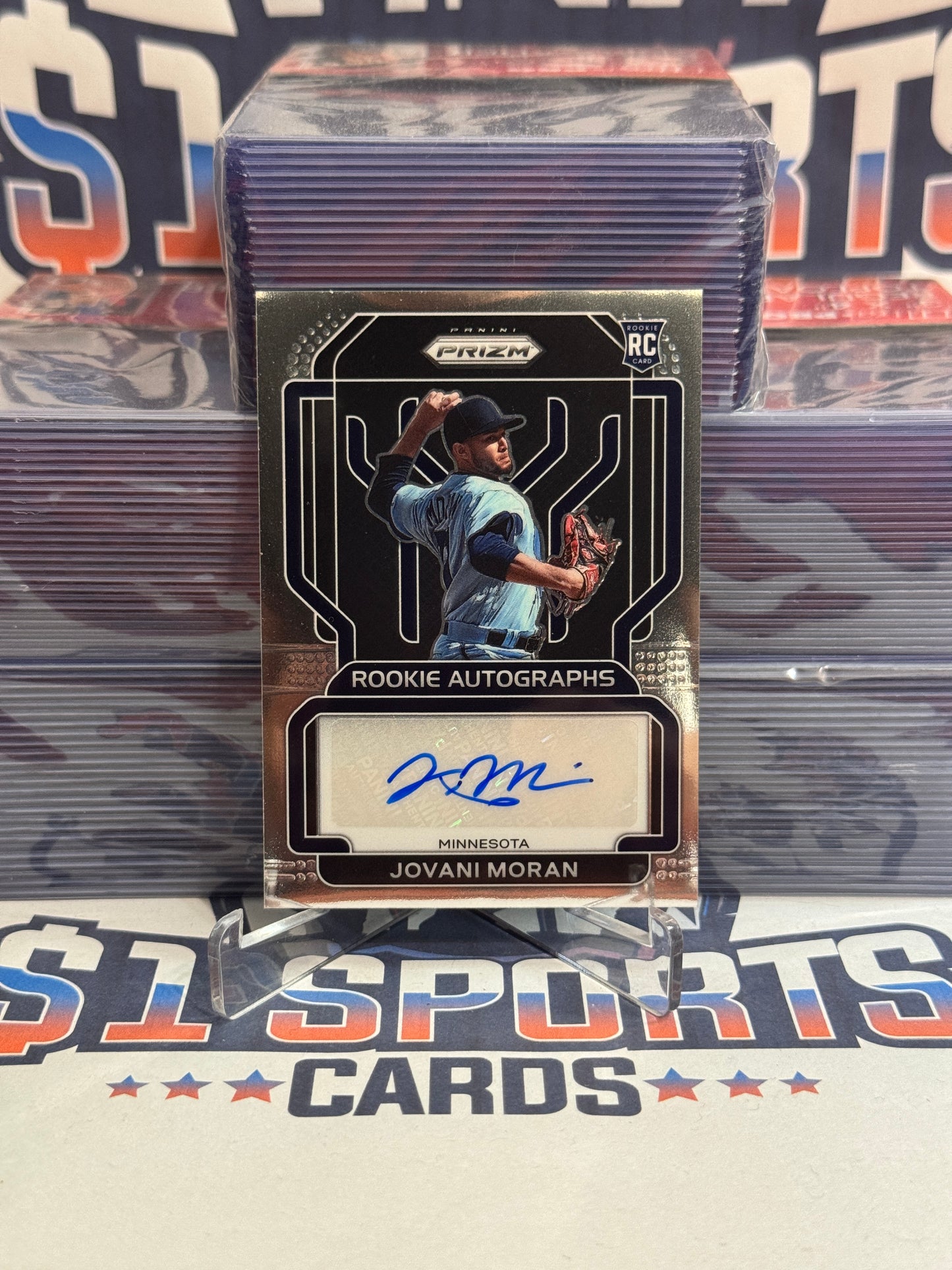 2022 Panini Prizm (Rookie Autographs) Jovani Moran #RA-JI