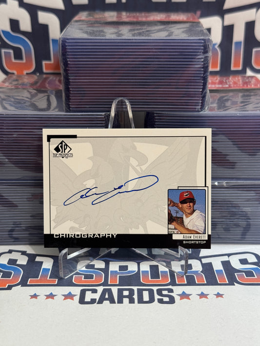 1999 Upper Deck SP Top Prospects (Chirography Auto) Adam Everett #AEV