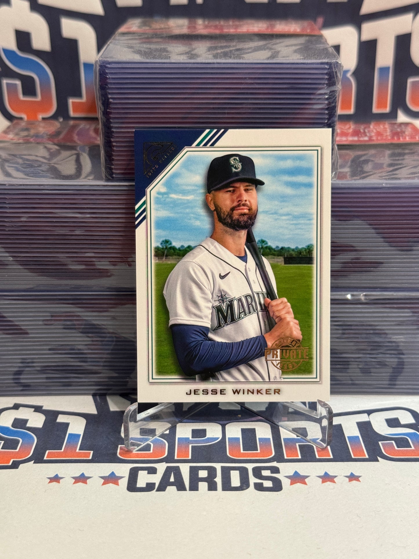 2022 Topps Gallery (Private Issue 127/250) Jesse Winker #54