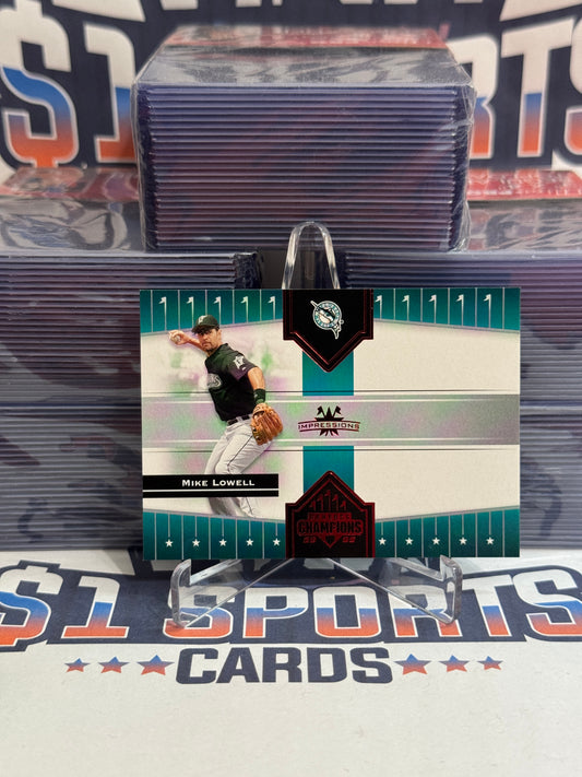 2005 Donruss Champions (Red 43/250) Mike Lowell #142