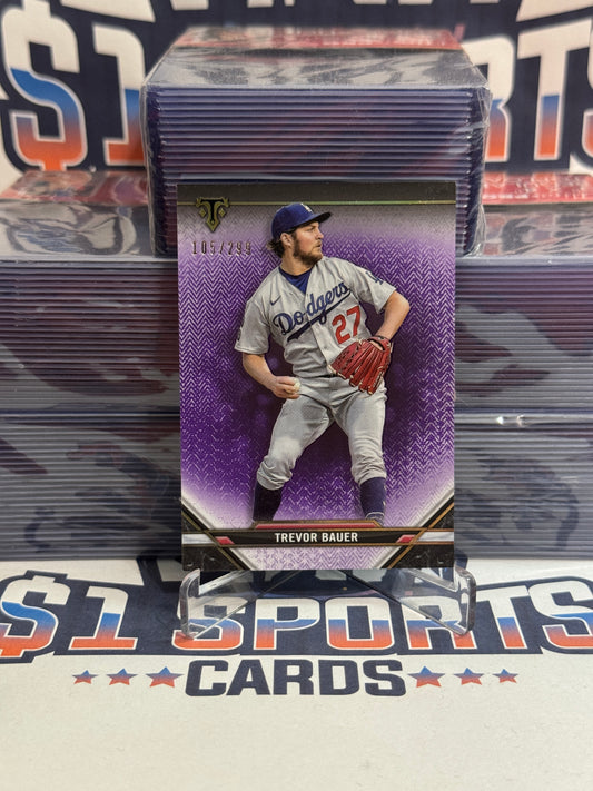2021 Topps Triple Threads (Purple 105/299) Trevor Bauer #69