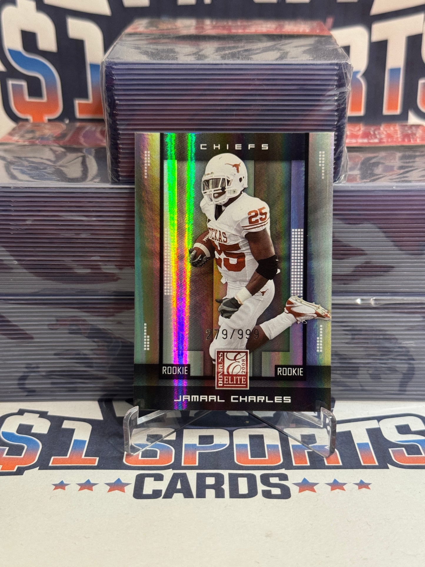 2008 Donruss Elite (279/999) Jamal Charles Rookie #121