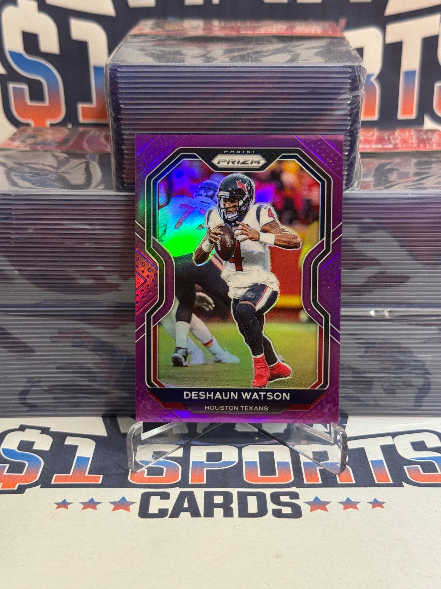 2020 Panini Prizm (Purple Prizm 97/125) Deshaun Watson #74