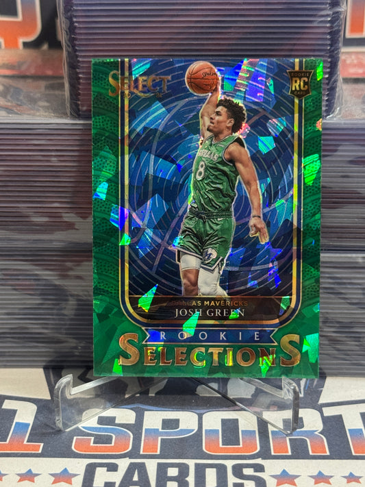 2020 Panini Select (Green Ice Prizm, Rookie Selections) Josh Green #14
