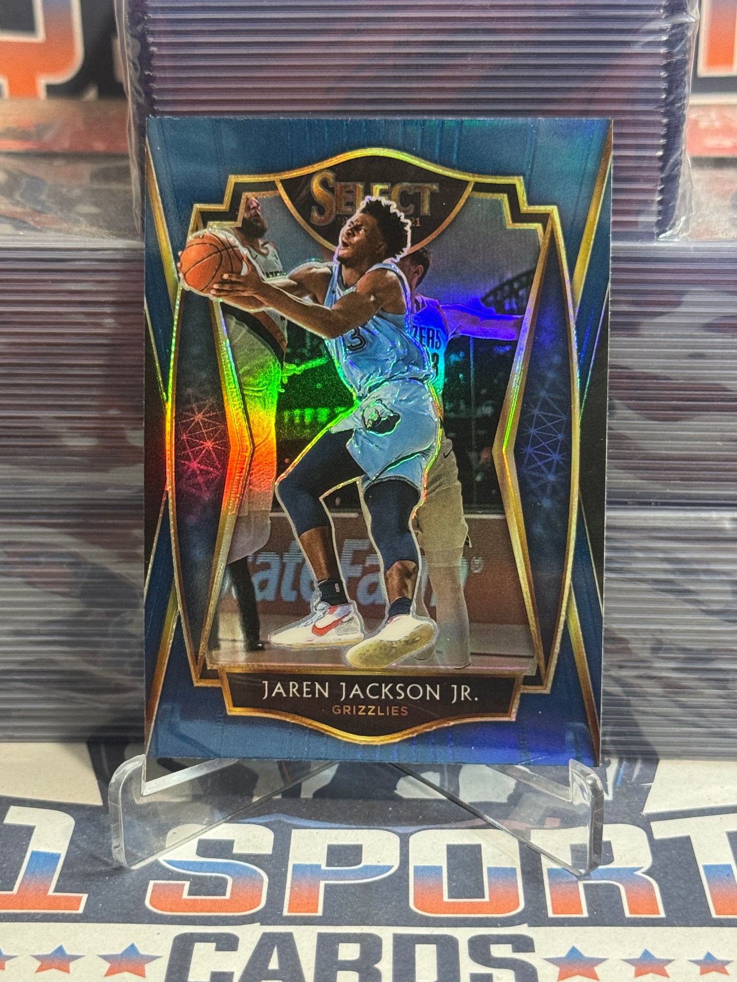 2020 Panini Select (Silver Prizm) Jaren Jackson Jr. #114