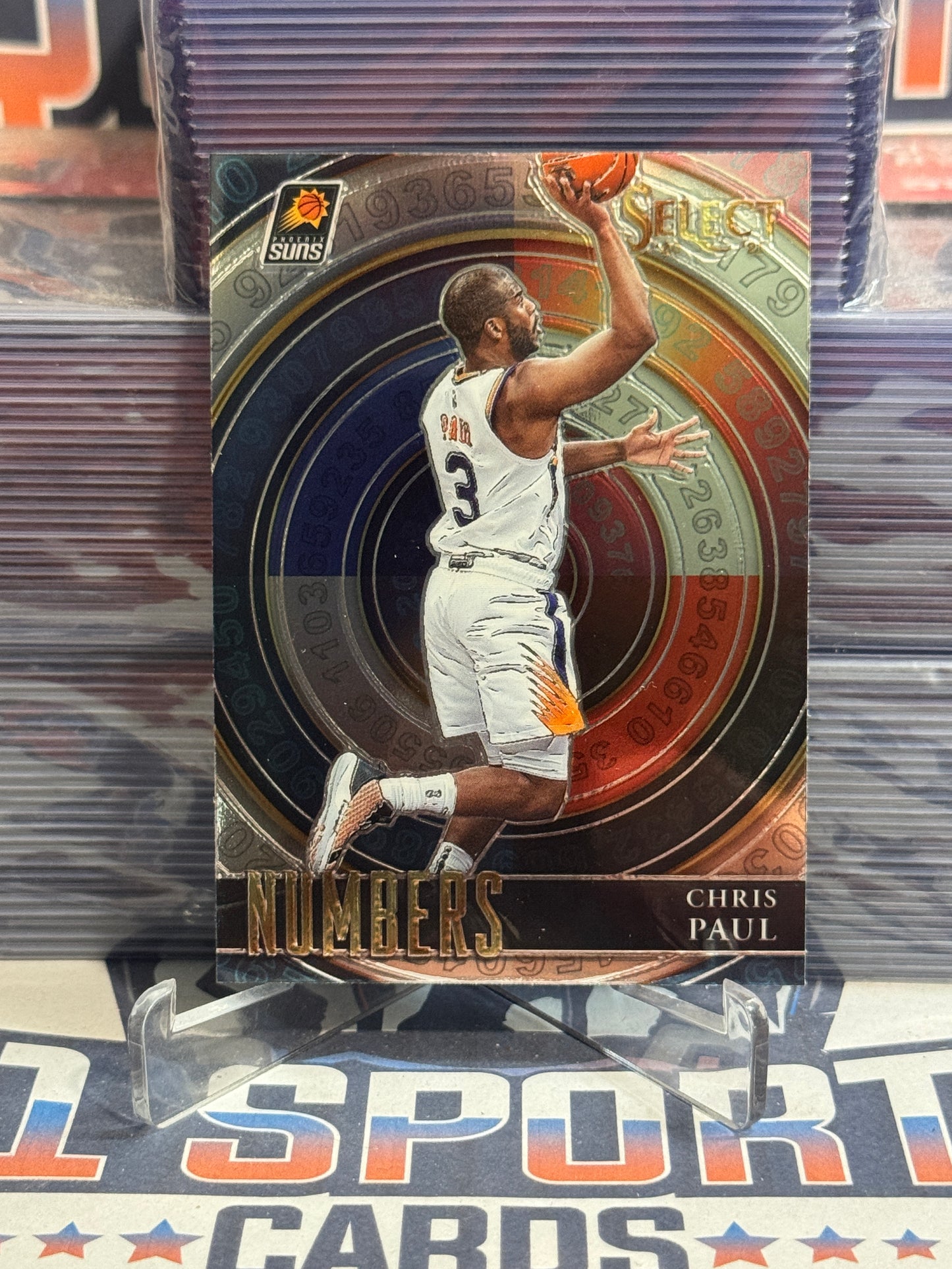 2020 Panini Select (Numbers) Chris Paul #20