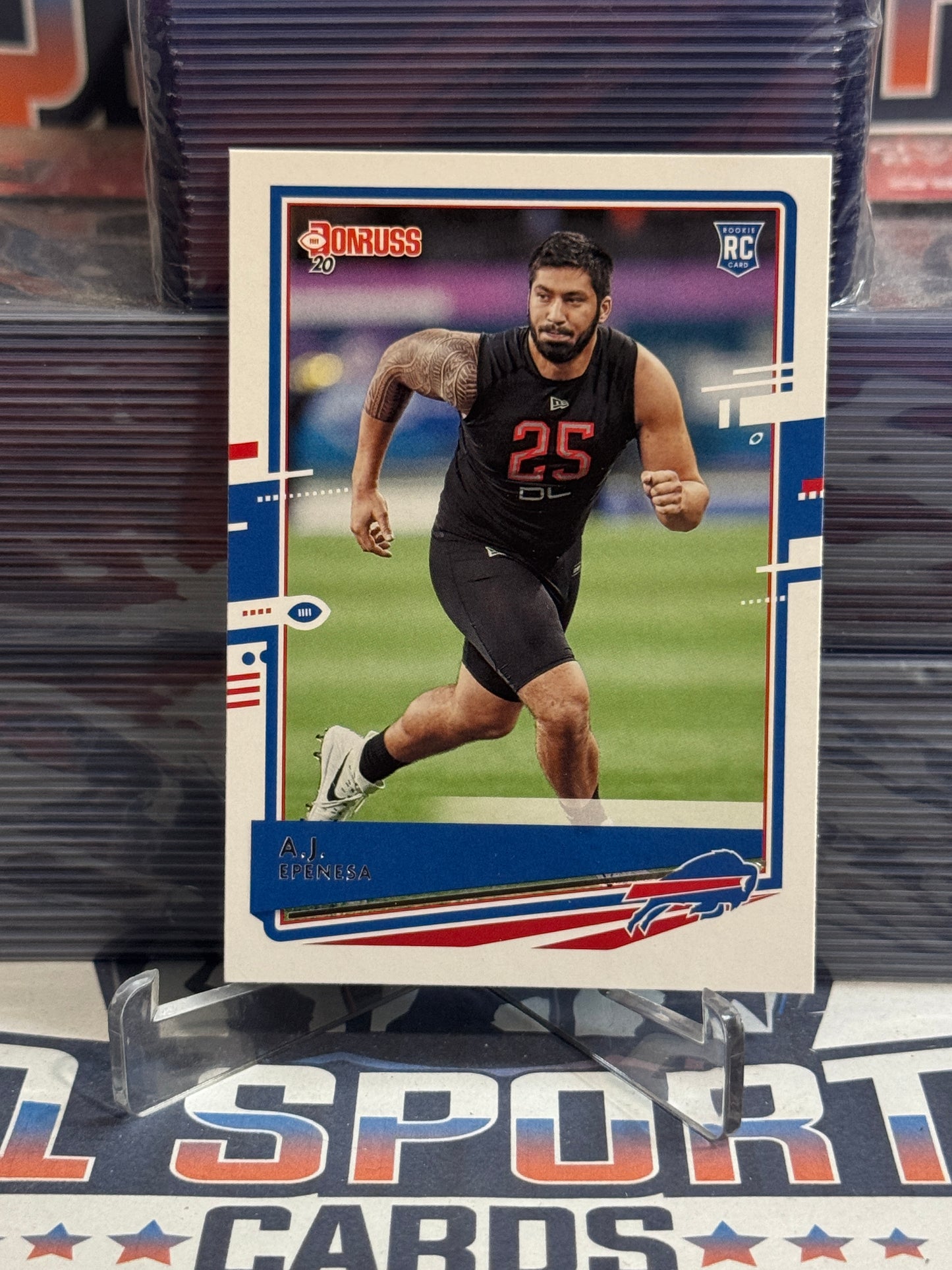 2020 Donruss A.J. Epenesa Rookie #262